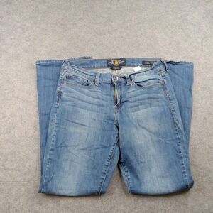 Lucky Brand Jeans Womens 10 Blue Sofia Boot Mid Rise Stretch Bootcut Denim